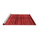 Modern Red Washable Rugs