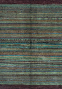 Abstract Light Blue Modern Rug, abs4113lblu