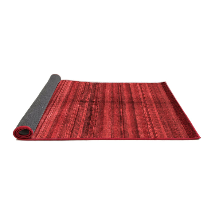 Abstract Red Modern Area Rugs