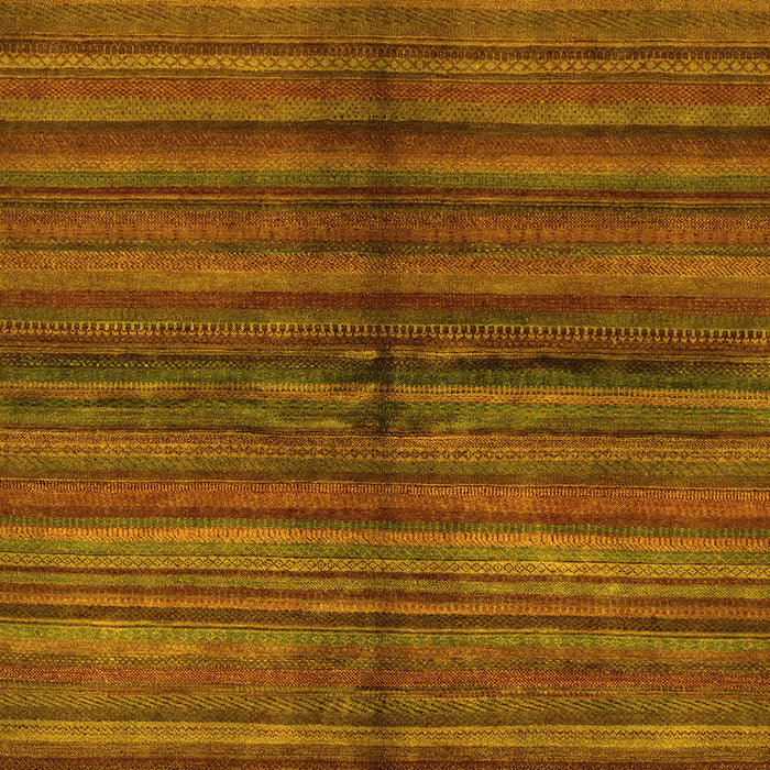 Abstract Yellow Modern Rug, abs4113yw