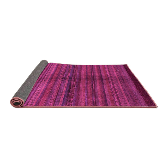 Sideview of Abstract Pink Modern Rug, abs4113pnk