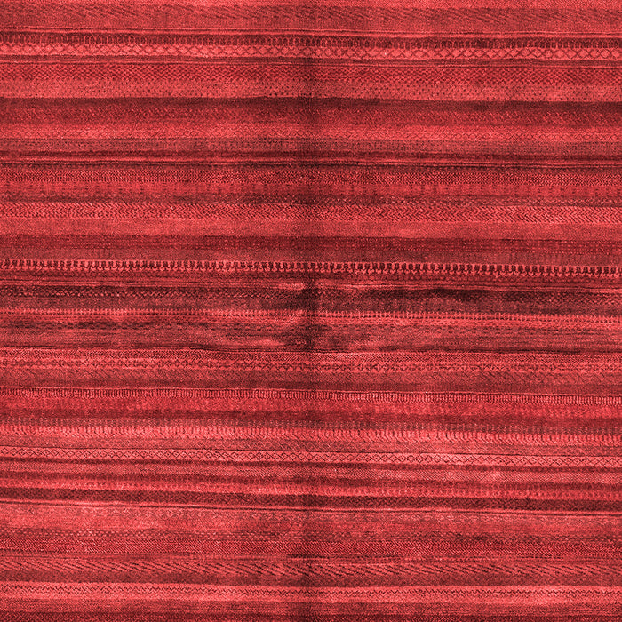 Machine Washable Abstract Red Modern Rug, wshabs4113red