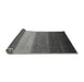 Sideview of Abstract Gray Modern Rug, abs4114gry