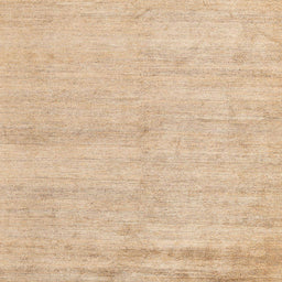 Square Abstract Pastel Orange Solid Rug, abs4115