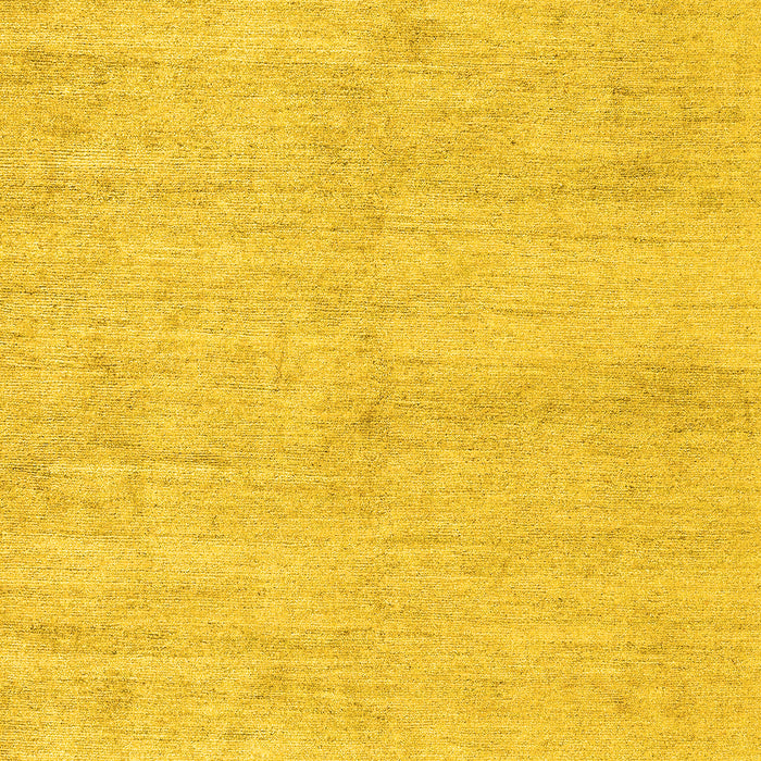 Machine Washable Solid Yellow Modern Rug, wshabs4115yw