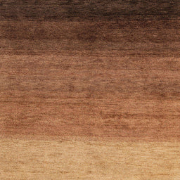 Square Abstract Saffron Red Modern Rug, abs4116