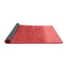 Abstract Red Modern Area Rugs