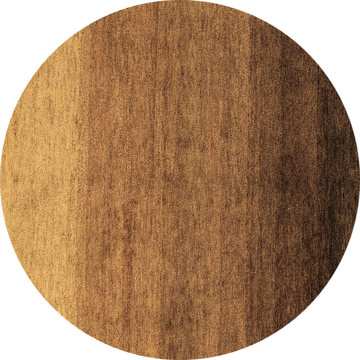 Round Machine Washable Abstract Brown Modern Rug, wshabs4116brn