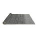 Sideview of Abstract Gray Modern Rug, abs4116gry