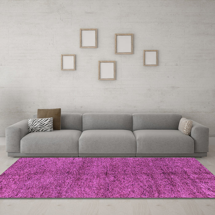 Machine Washable Abstract Purple Modern Area Rugs in a Living Room, wshabs4117pur