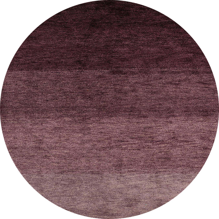 Round Abstract Dark Scarlet Red Modern Rug, abs4118
