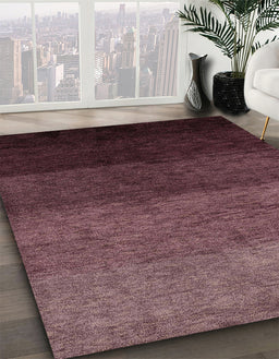 Machine Washable Abstract Dark Scarlet Red Rug in a Family Room, wshabs4118