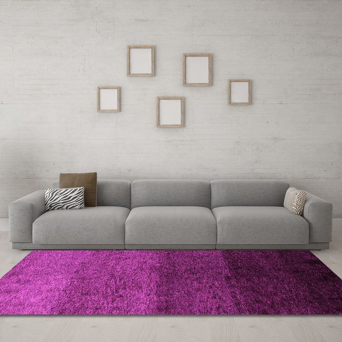 Machine Washable Abstract Pink Modern Rug in a Living Room, wshabs4118pnk