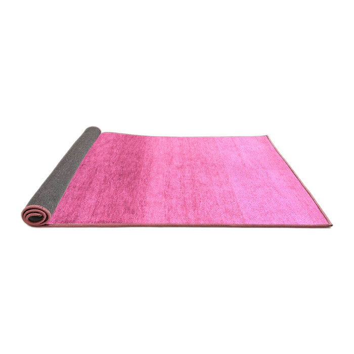 Sideview of Abstract Purple Modern Rug, abs4119pur