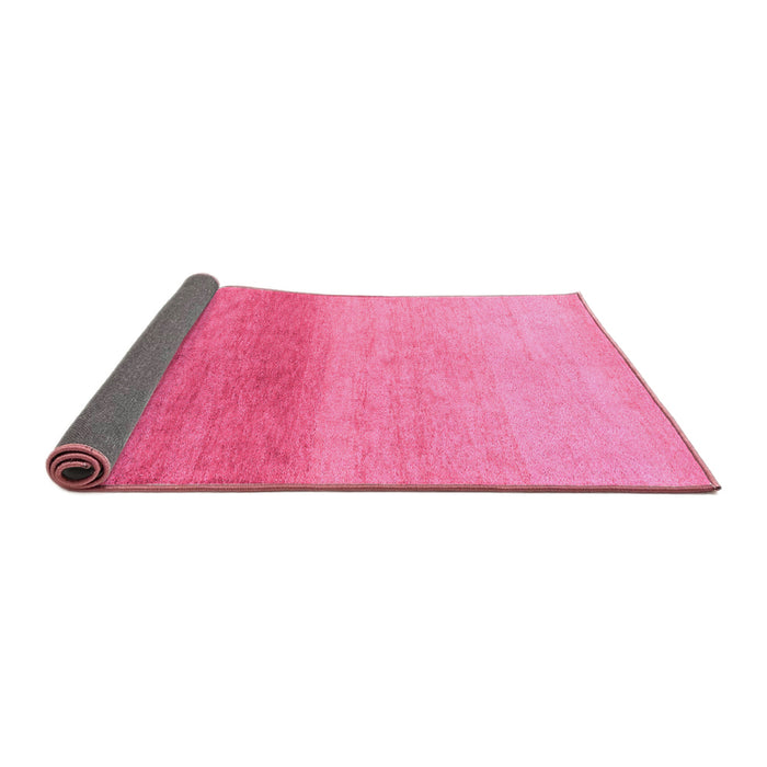 Sideview of Abstract Pink Modern Rug, abs4119pnk