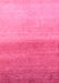 Machine Washable Abstract Pink Modern Rug, wshabs4119pnk