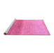 Sideview of Machine Washable Abstract Purple Modern Area Rugs, wshabs4119pur