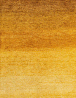 Abstract Deep Yellow Modern Rug, abs4119