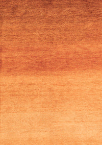 Abstract Orange Modern Rug, abs4119org