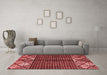 Modern Red Washable Rugs