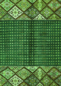 Abstract Green Modern Rug, abs411grn