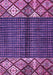 Machine Washable Abstract Purple Modern Area Rugs, wshabs411pur