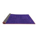 Sideview of Abstract Pink Modern Rug, abs4120pnk