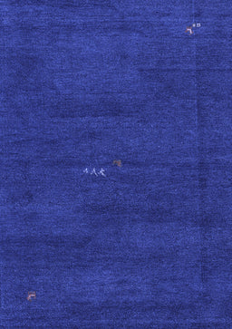 Abstract Blue Modern Rug, abs4120blu