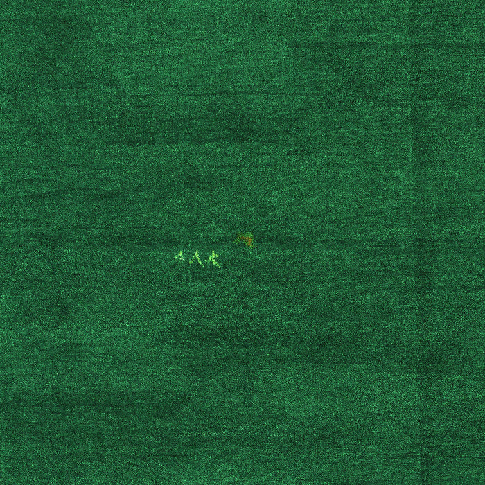 Abstract Green Modern Rug, abs4120grn