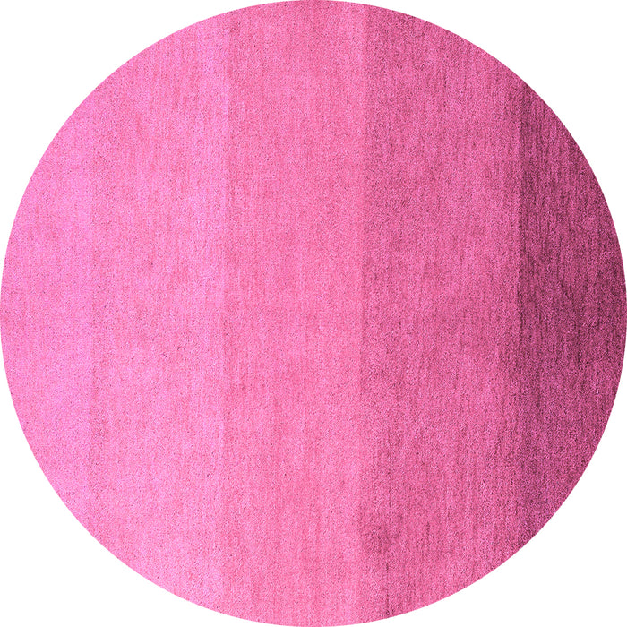 Round Abstract Purple Modern Rug, abs4121pur