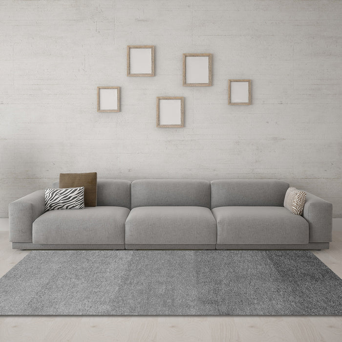 Machine Washable Abstract Gray Modern Rug in a Living Room,, wshabs4121gry