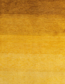 Abstract Deep Yellow Modern Rug, abs4121