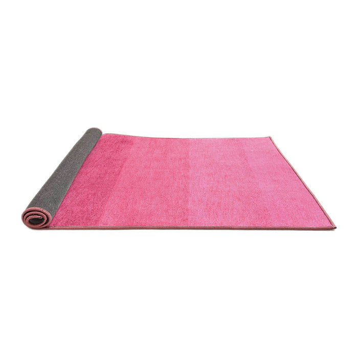 Sideview of Abstract Pink Modern Rug, abs4121pnk