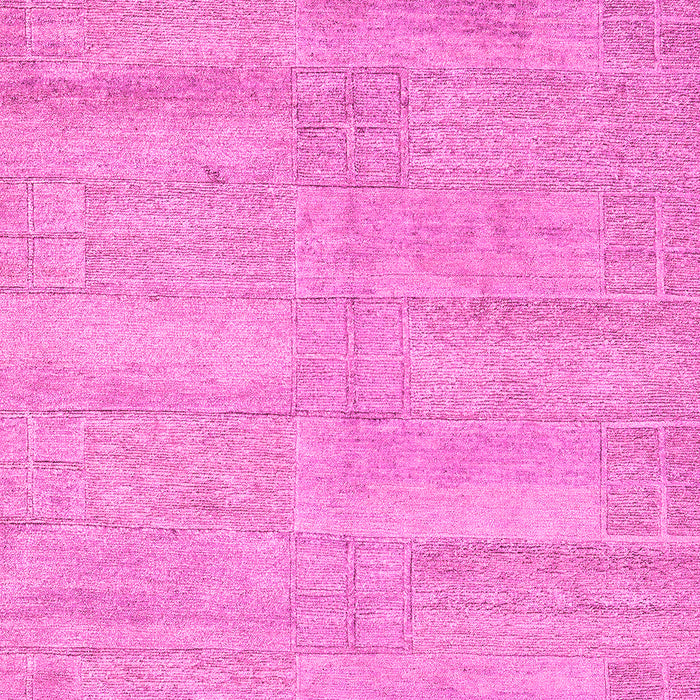 Machine Washable Solid Pink Modern Rug, wshabs4122pnk