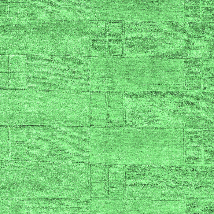 Machine Washable Solid Emerald Green Modern Area Rugs, wshabs4122emgrn