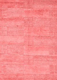 Solid Red Modern Rug, abs4122red