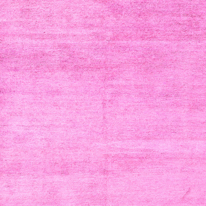 Machine Washable Solid Pink Modern Rug, wshabs4123pnk