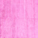 Square Solid Pink Modern Rug, abs4123pnk