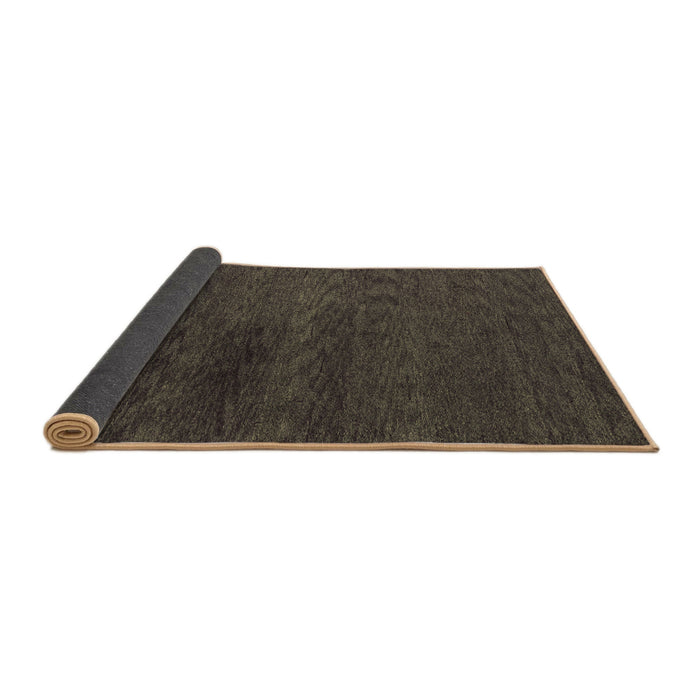 Sideview of Abstract Brown Modern Rug, abs4124brn