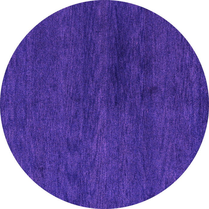 Round Abstract Pink Modern Rug, abs4124pnk
