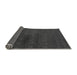 Sideview of Abstract Gray Modern Rug, abs4124gry