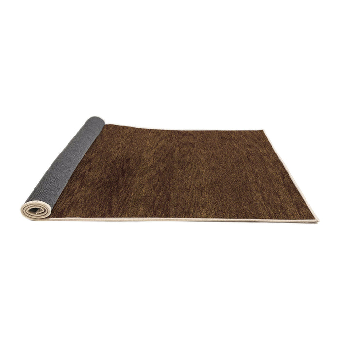 Sideview of Abstract Orange Modern Rug, abs4124org