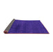 Sideview of Abstract Pink Modern Rug, abs4124pnk