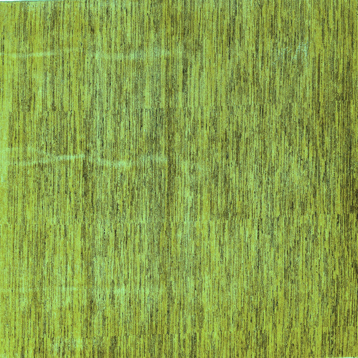 Square Abstract Turquoise Modern Rug, abs4125turq