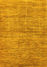 Abstract Yellow Modern Rug, abs4125yw