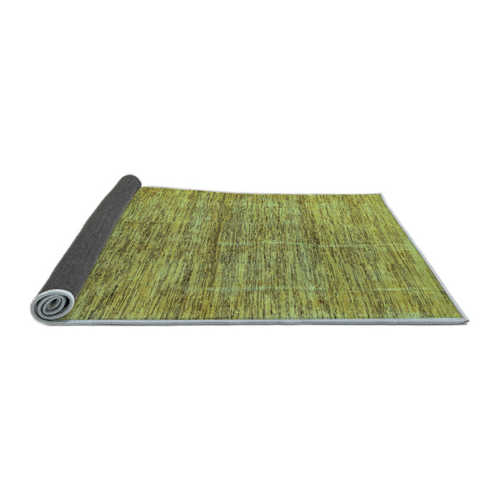 Sideview of Abstract Light Blue Modern Rug, abs4125lblu