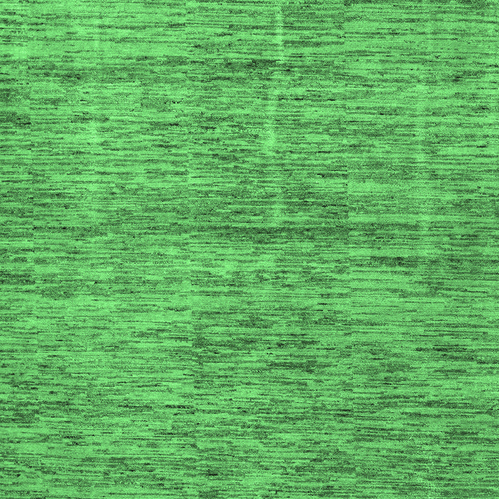 Machine Washable Abstract Emerald Green Modern Area Rugs, wshabs4125emgrn