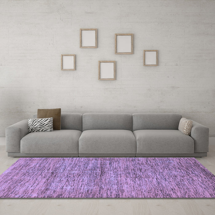 Machine Washable Abstract Blue Modern Rug in a Living Room, wshabs4125blu