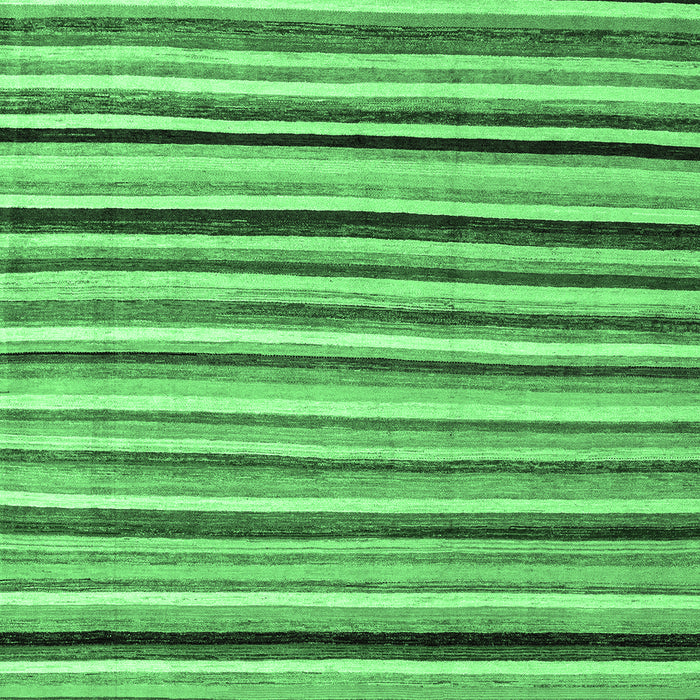 Machine Washable Abstract Emerald Green Modern Area Rugs, wshabs4126emgrn