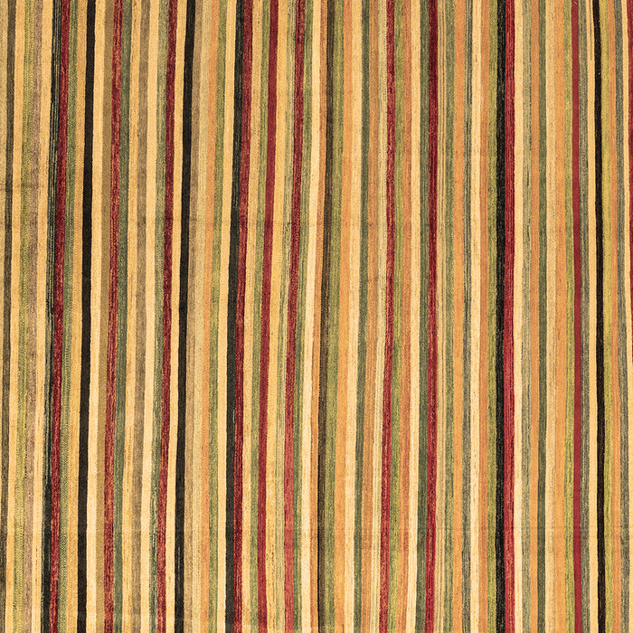 Square Machine Washable Abstract Brown Modern Rug, wshabs4126brn